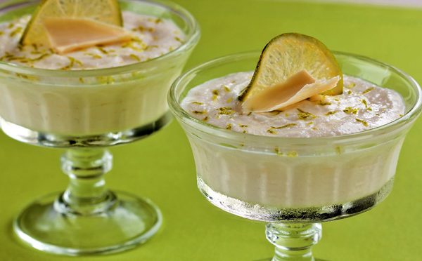 Taça mousse de limão