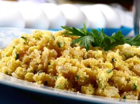 Receita de farofa de ovo simples e fácil