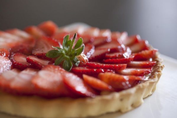 Torta pâtisserie de morango