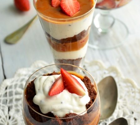 Trifle de chocolate