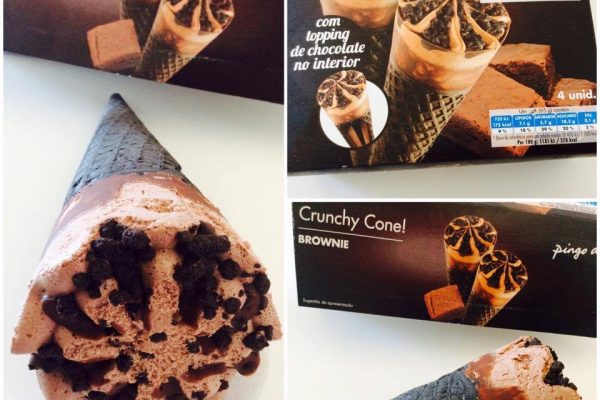 Review: Gelado Crunchy Cone! Brownie – Pingo Doce