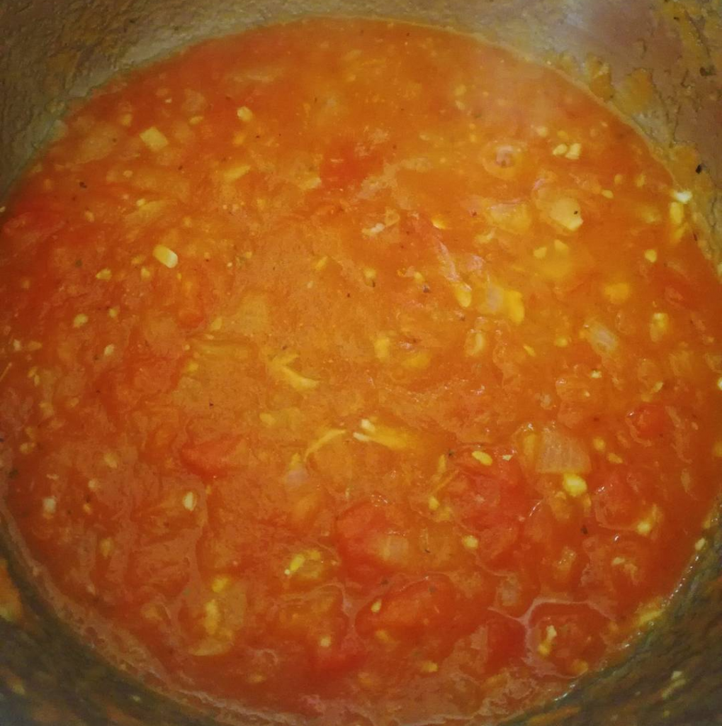 molho de tomate caseiro