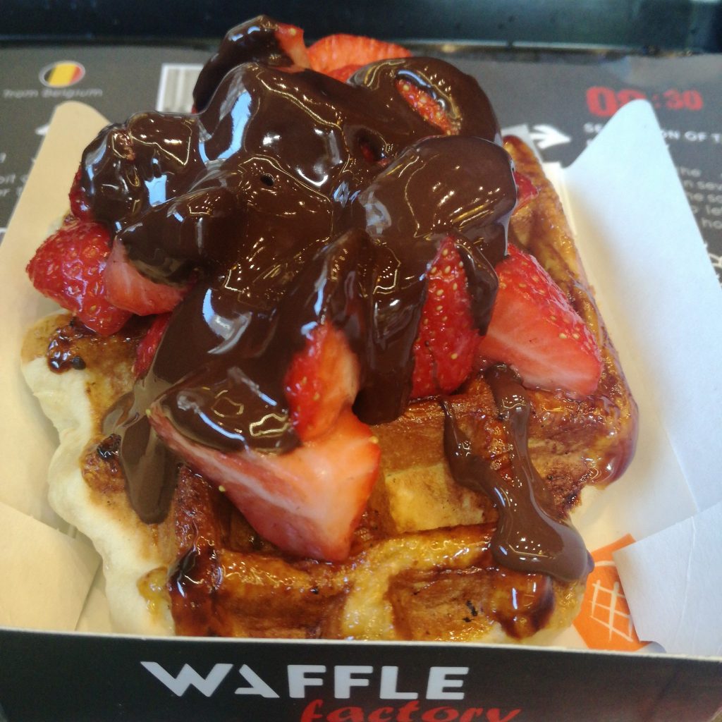 Onde comer waffles em Bruxelas