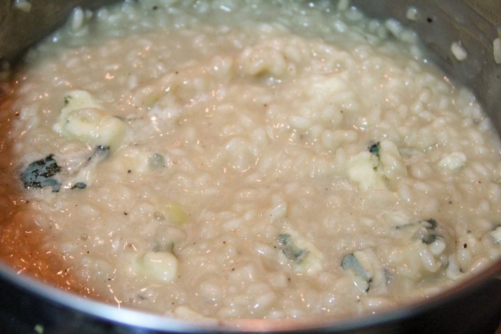 risotto de gorgonzola