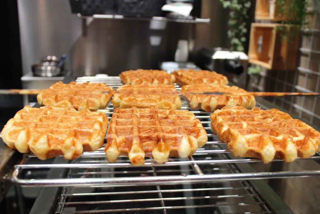 Onde comer waffles em Bruxelas